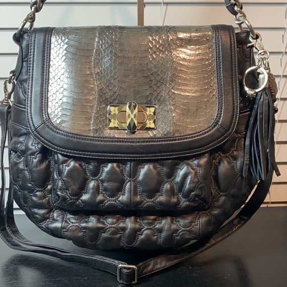 Chi by Carlos Falchi purse and crossbody - Picture 4 of 16